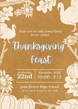 Thanksgiving Feast